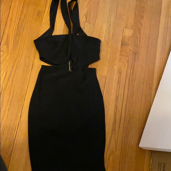 Express Dresses & Skirts - Express | Sexy black dress with keyhole cut outs in top